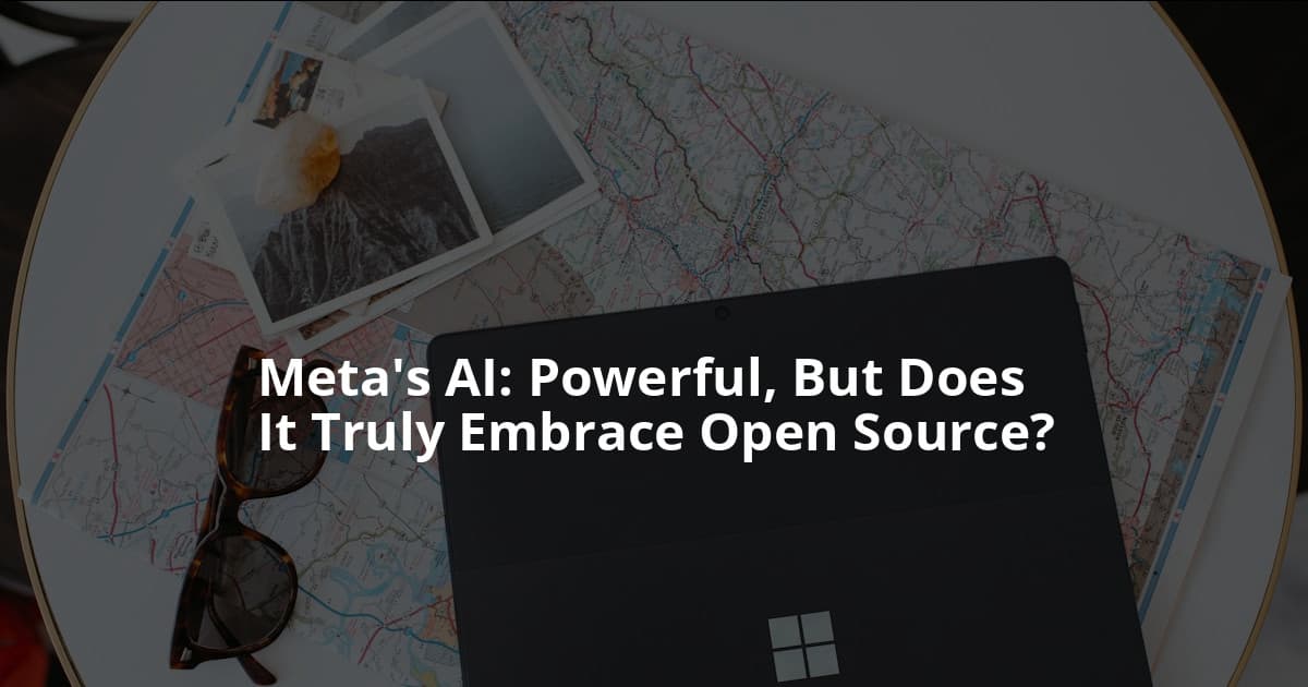 The Open-Source Paradox: How Meta’s Competitive AI Models Challenge Its Identity