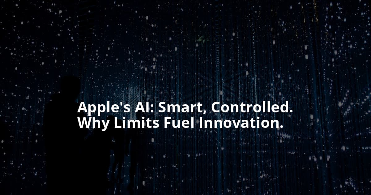 The Strategic Imperative: Why Tech Giants Like Apple Limit AI Agent Autonomy